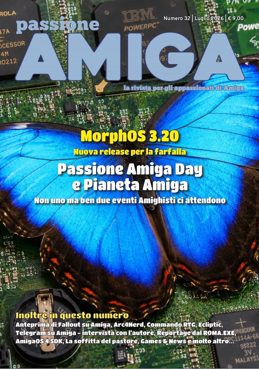 Copertina Passione Amiga 32 Copertina Passione Amiga 32